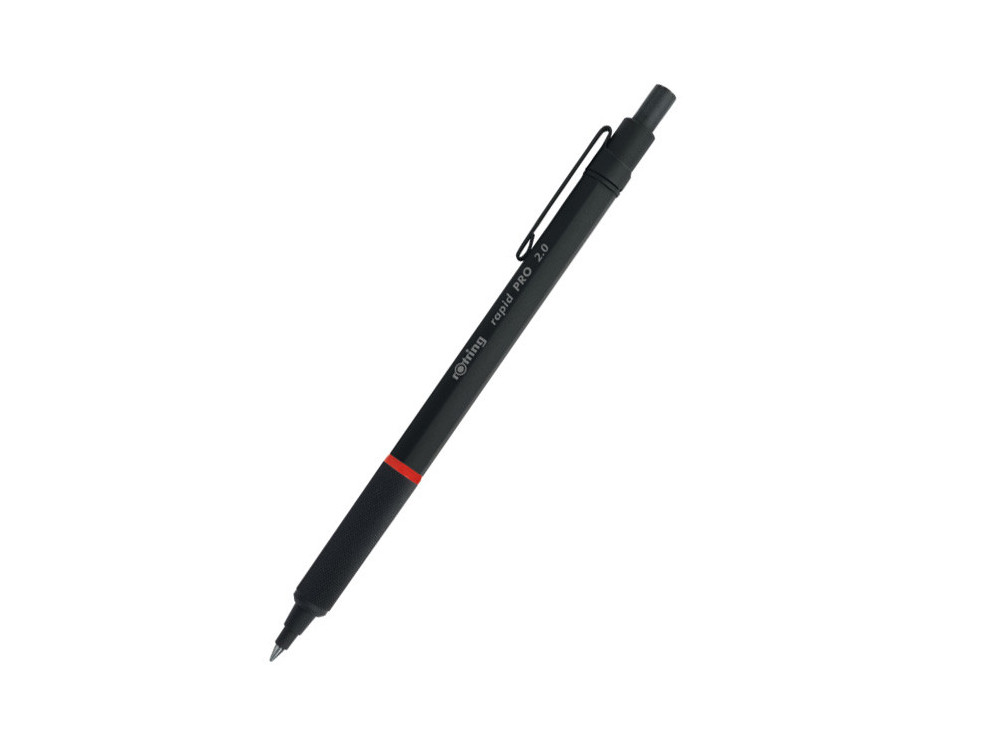 Ołówek automatyczny Rapid Pro - Rotring - czarny, 2 mm