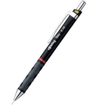 Tikky mechanical pencil - Rotring - black, 0,35 mm