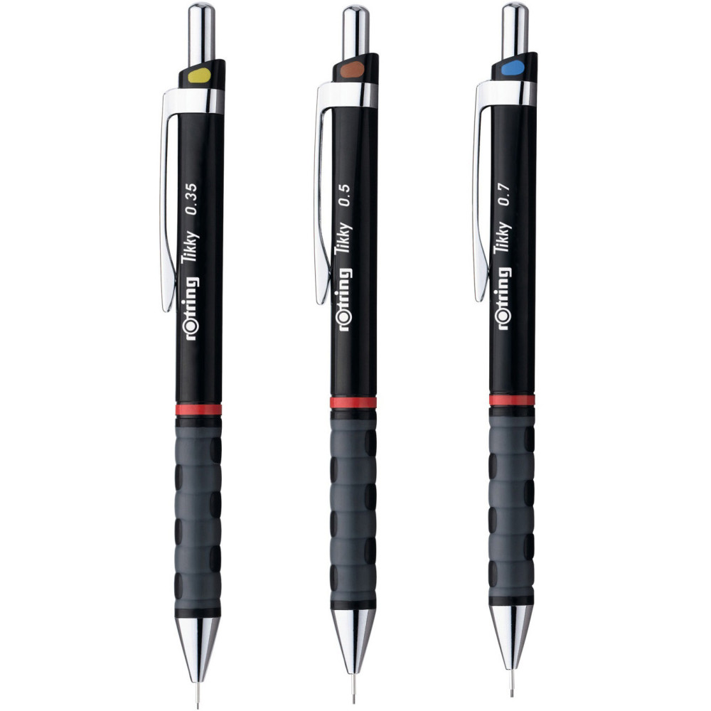 Zestaw ołówków automatycznych Tikky - Rotring - 3 szt.