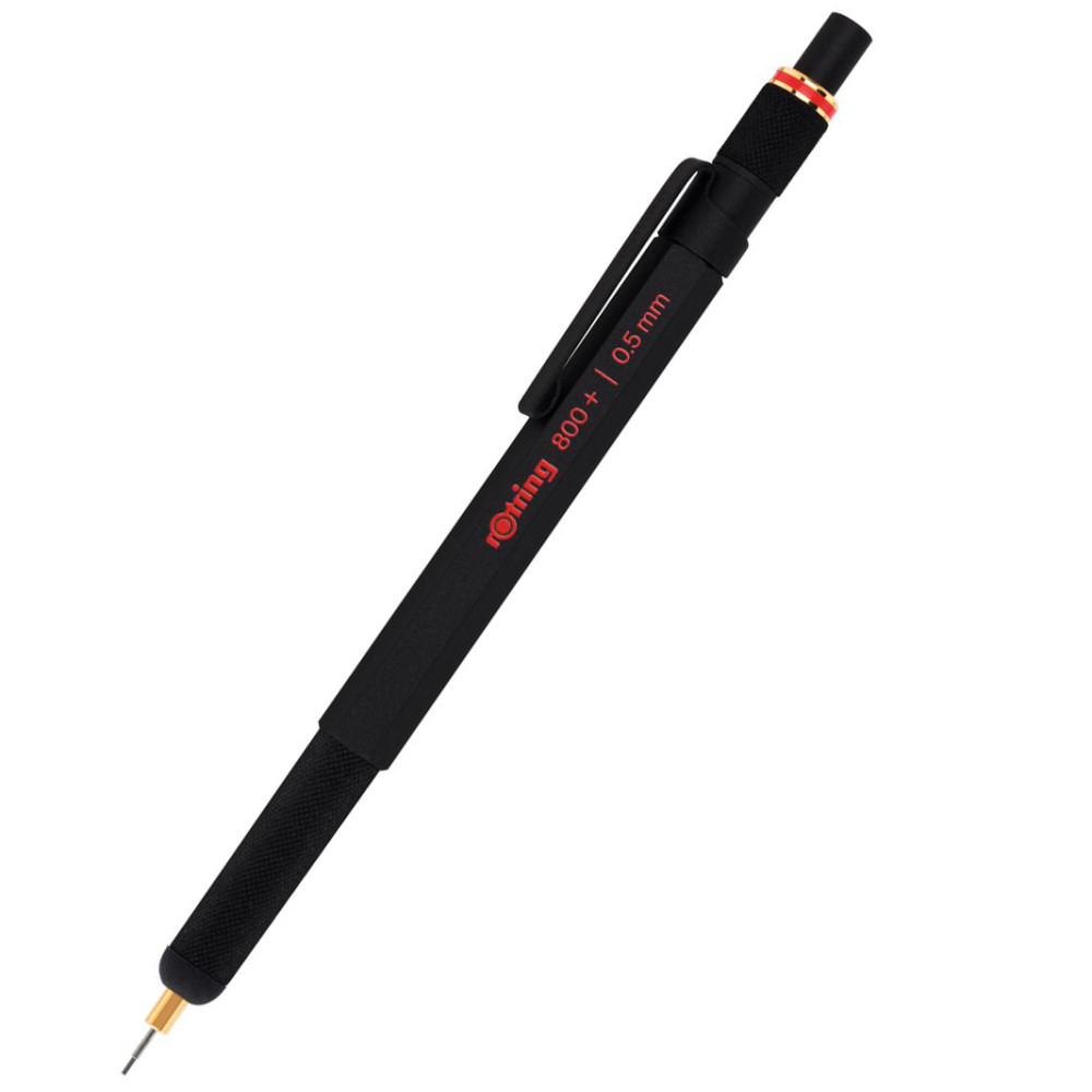 800+ mechanical pencil - Rotring - black, 0,5 mm