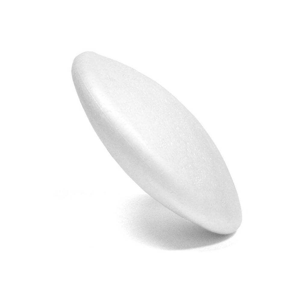 Medalion okrągły, dysk styropianowy - 8 cm