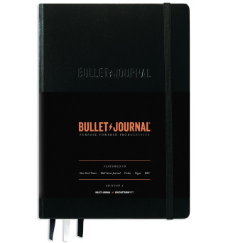 Notatnik Bullet Journal A5 - Leuchtturm1917 - czarny, w kropki, 120 g/m2