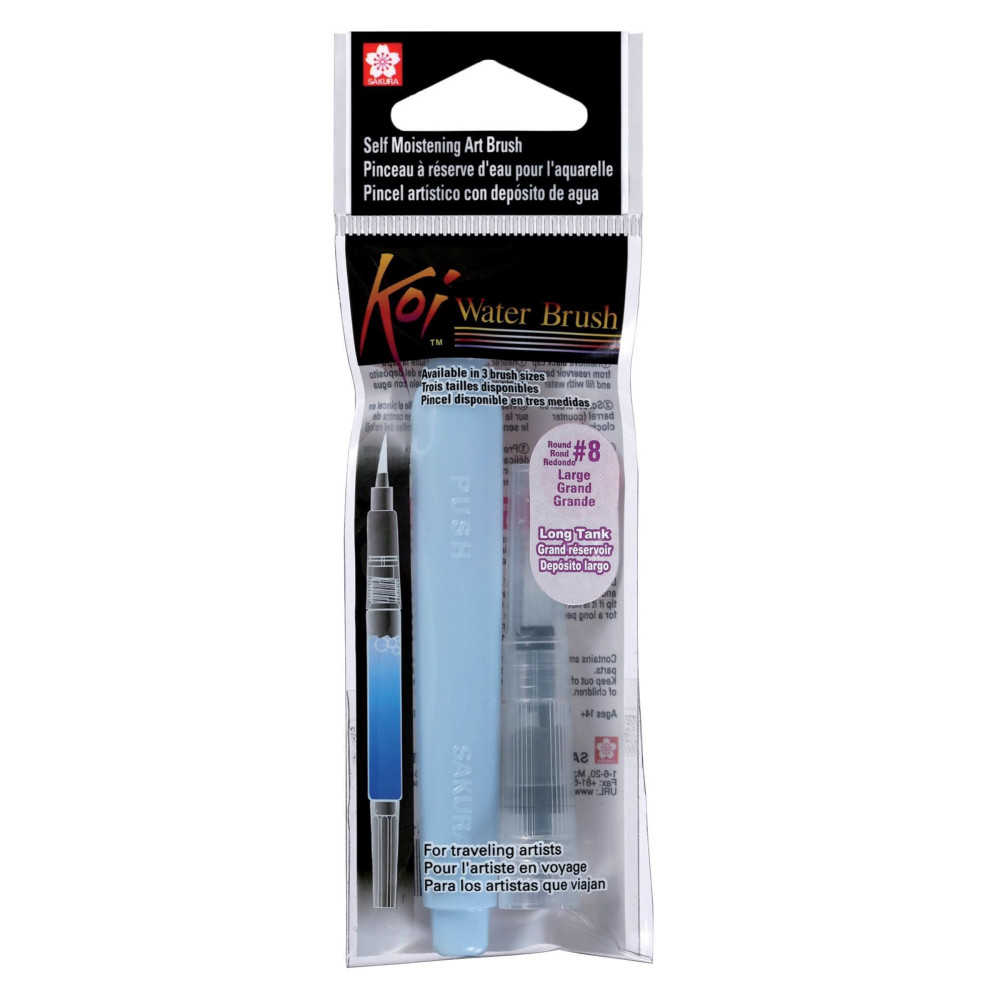 Waterbrush, long tank - Sakura - large tip, L