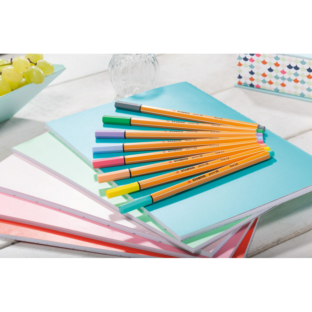 Point 88 fineliner - Stabilo - strawberry