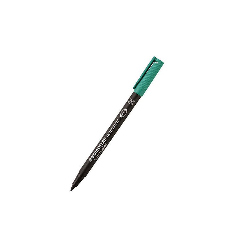 Foliopis permanentny Lumocolor - Staedtler - zielony, M