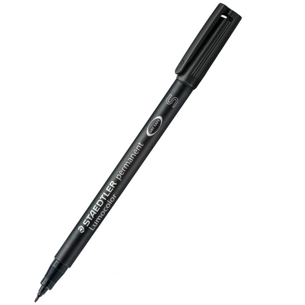 Foliopis permanentny Lumocolor - Staedtler - czarny, S