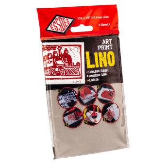 Art Print Linoleum - Essdee - rubber, 152 x 101 x 3,2 mm, 2 pcs