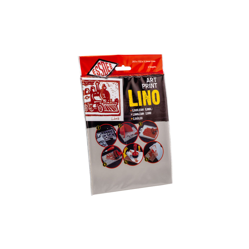 Płyty do linorytu Art Print Lino - Essdee - gumowe, 203 x 152 x 3,2 mm, 2 szt.