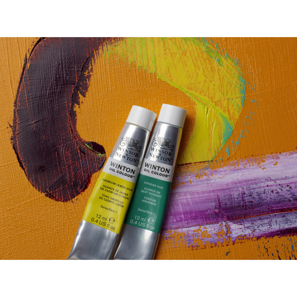 Zestaw farb olejnych Winton - Winsor & Newton - 10 kolorów x 12 ml