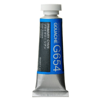Artists’ Gouache - Holbein - Primary Cyan, 15 ml