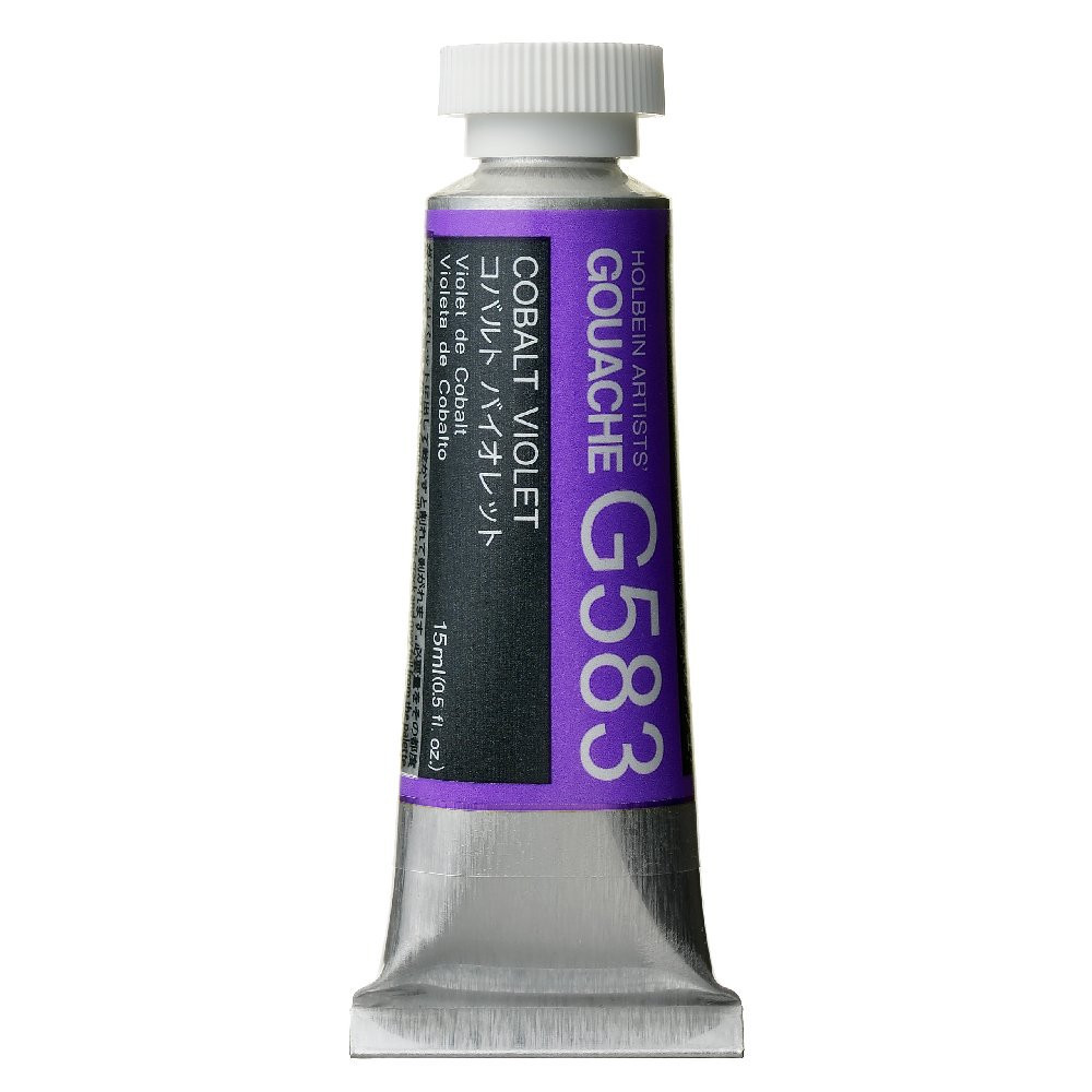 Gwasz Artists’ Gouache - Holbein - Cobalt Violet, 15 ml