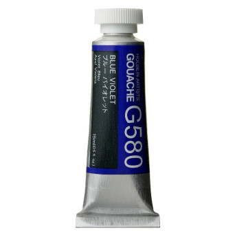 Gwasz Artists’ Gouache - Holbein - Blue Violet, 15 ml