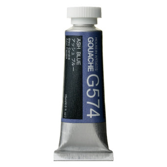 Gwasz Artists’ Gouache - Holbein - Ash Blue, 15 ml