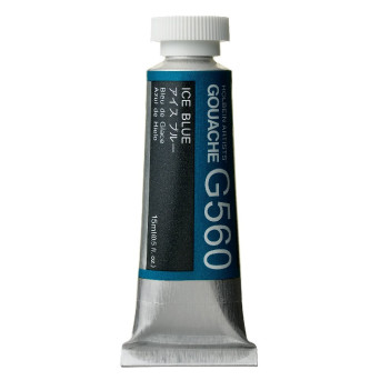 Gwasz Artists’ Gouache - Holbein - Ice Blue, 15 ml