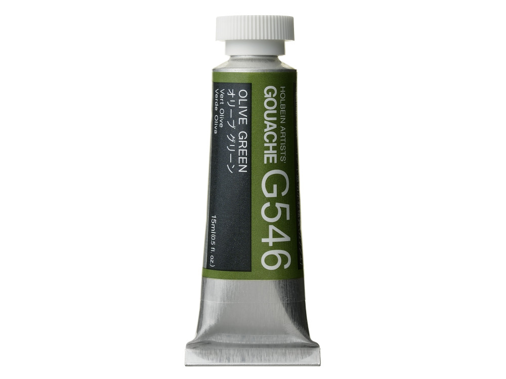 Artists’ Gouache - Holbein - Olive Green, 15 ml