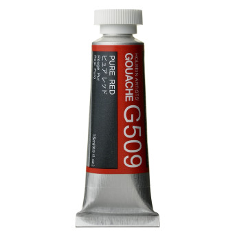 Artists’ Gouache - Holbein - Pure Red, 15 ml