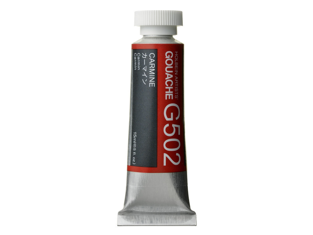 Gwasz Artists’ Gouache - Holbein - Carmine, 15 ml