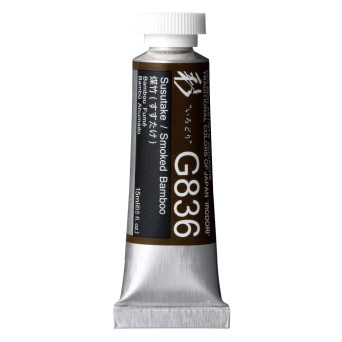 Artists’ Gouache - Holbein - Irodori series, Smoked Bamboo, 15 ml