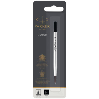 Quink rollerball pen refill - Parker - black, F