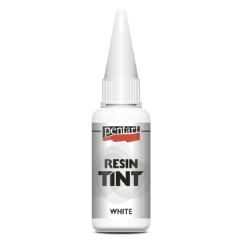 Resin Tint, opaque - Pentart - white, 20 ml