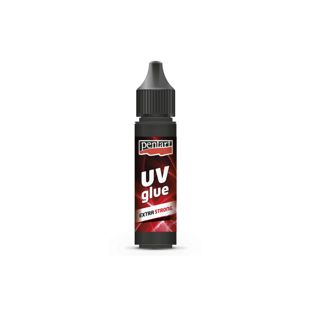 Klej żywiczny UV Extra Strong - Pentart - przeźroczysty, 20 ml