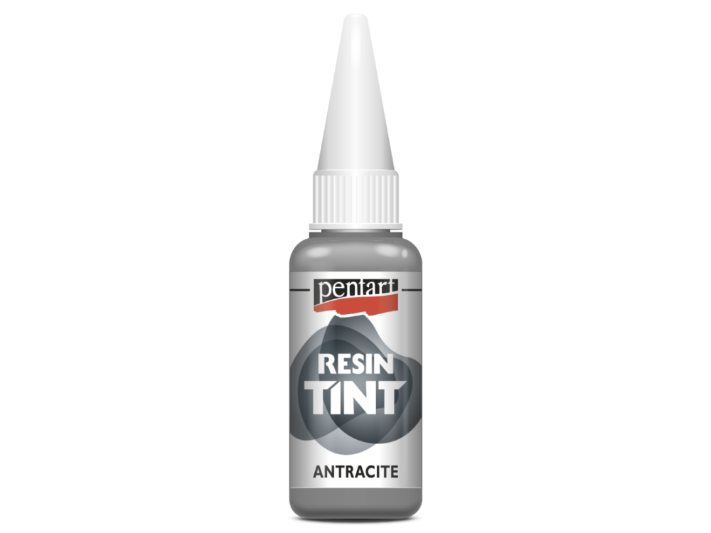 Barwnik do żywic epoksydowych, matowy - Pentart - antracyt, 20 ml