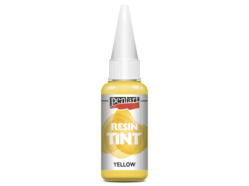 Resin Tint, opaque - Pentart - yellow, 20 ml