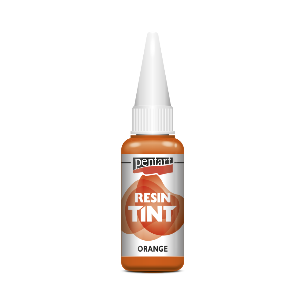 Barwnik do żywic epoksydowych, matowy - Pentart - pomarańczowy, 20 ml