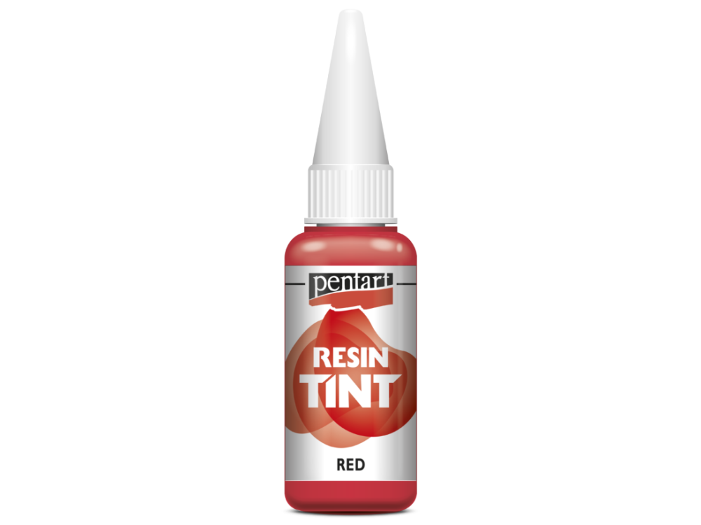 Resin Tint, opaque - Pentart - red, 20 ml