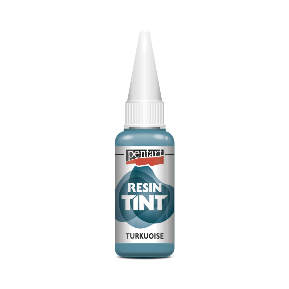 Barwnik do żywic epoksydowych, matowy - Pentart - turkusowy, 20 ml