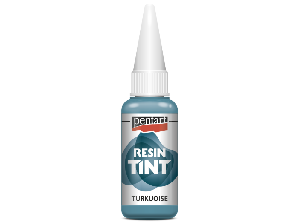 Barwnik do żywic epoksydowych, matowy - Pentart - turkusowy, 20 ml