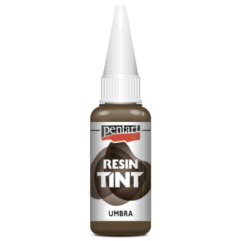 Barwnik do żywic epoksydowych, matowy - Pentart - umbra, 20 ml