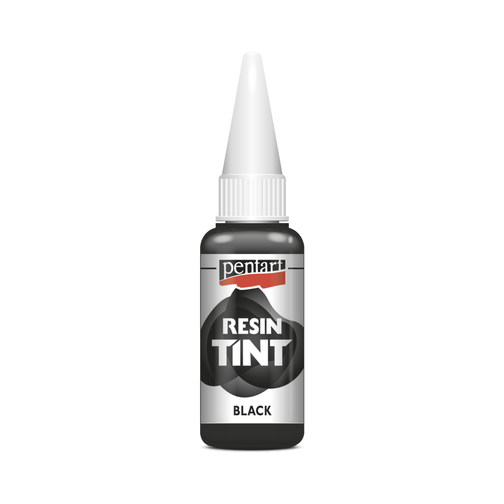Resin Tint, opaque - Pentart - black, 20 ml
