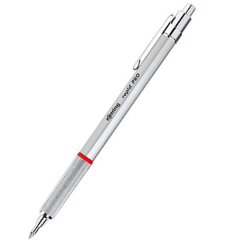 Rapid Pro rollerball pen - Rotring - silver