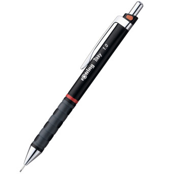 Ołówek automatyczny Tikky - Rotring - czarny, 1 mm