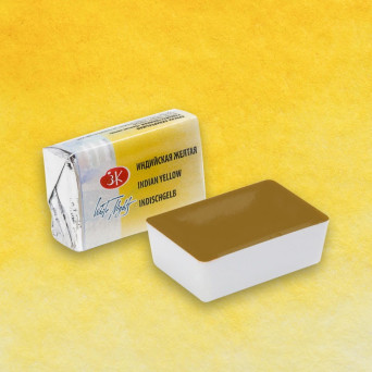 Farba akwarelowa Białe Noce - St. Petersburg - Indian Yellow, kostka