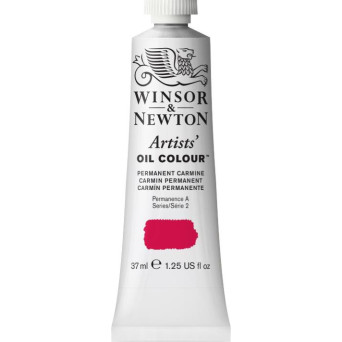 Farba olejna Artists' Oil Colour - Winsor & Newton - Permanent Carmine, 37 ml