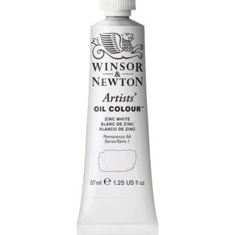 Farba olejna Artists' Oil Colour - Winsor & Newton - Zinc White, 37 ml
