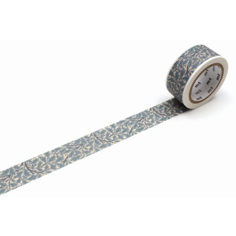 Taśma papierowa washi William Morris - MT Masking Tape - Oaktree, 7 m