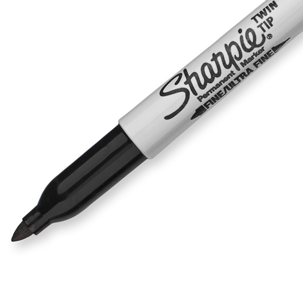 Twin Tip permanent marker - Sharpie - black