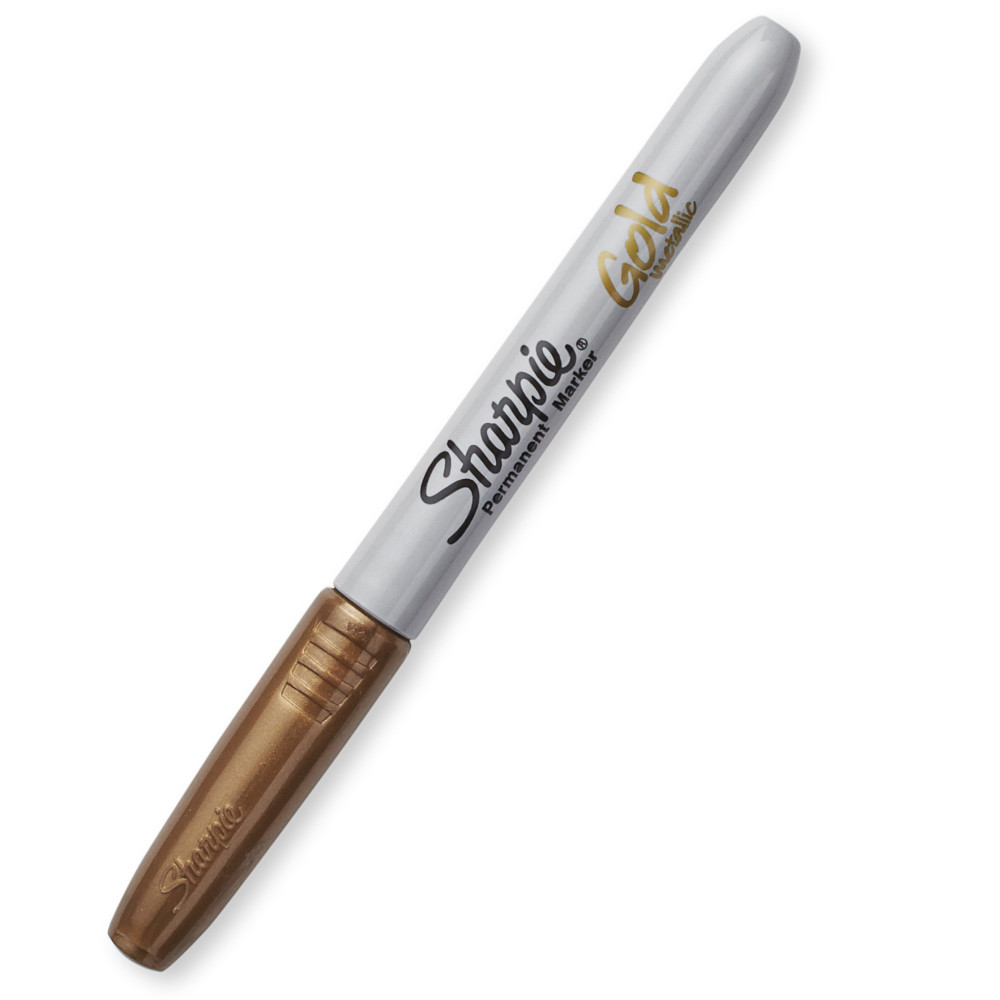 Permanent Metallic marker - Sharpie - gold, 1 mm