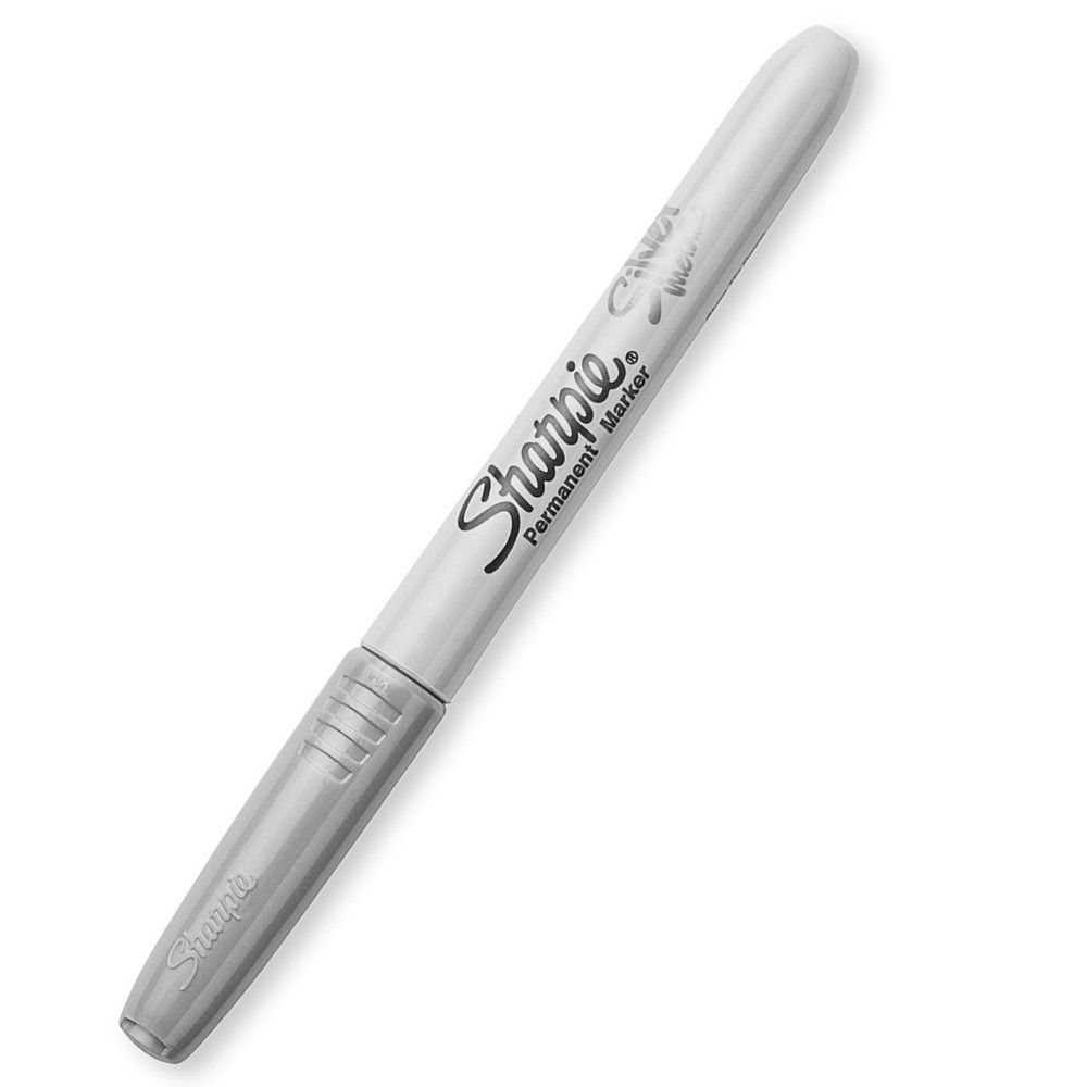 Permanent Metallic marker - Sharpie - silver, 1 mm