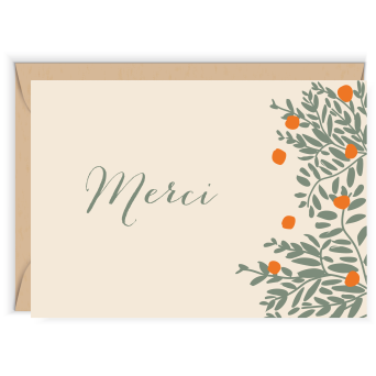 Kartka okolicznościowa - Cudowianki - Merci, 12 x 17 cm