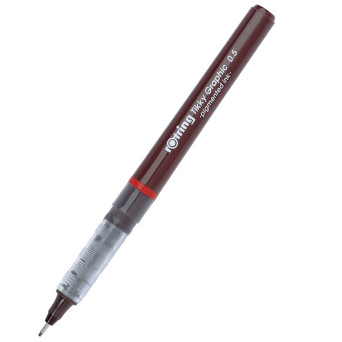 Pisak kreślarski Tikky Graphic - Rotring - czarny, 0,5 mm
