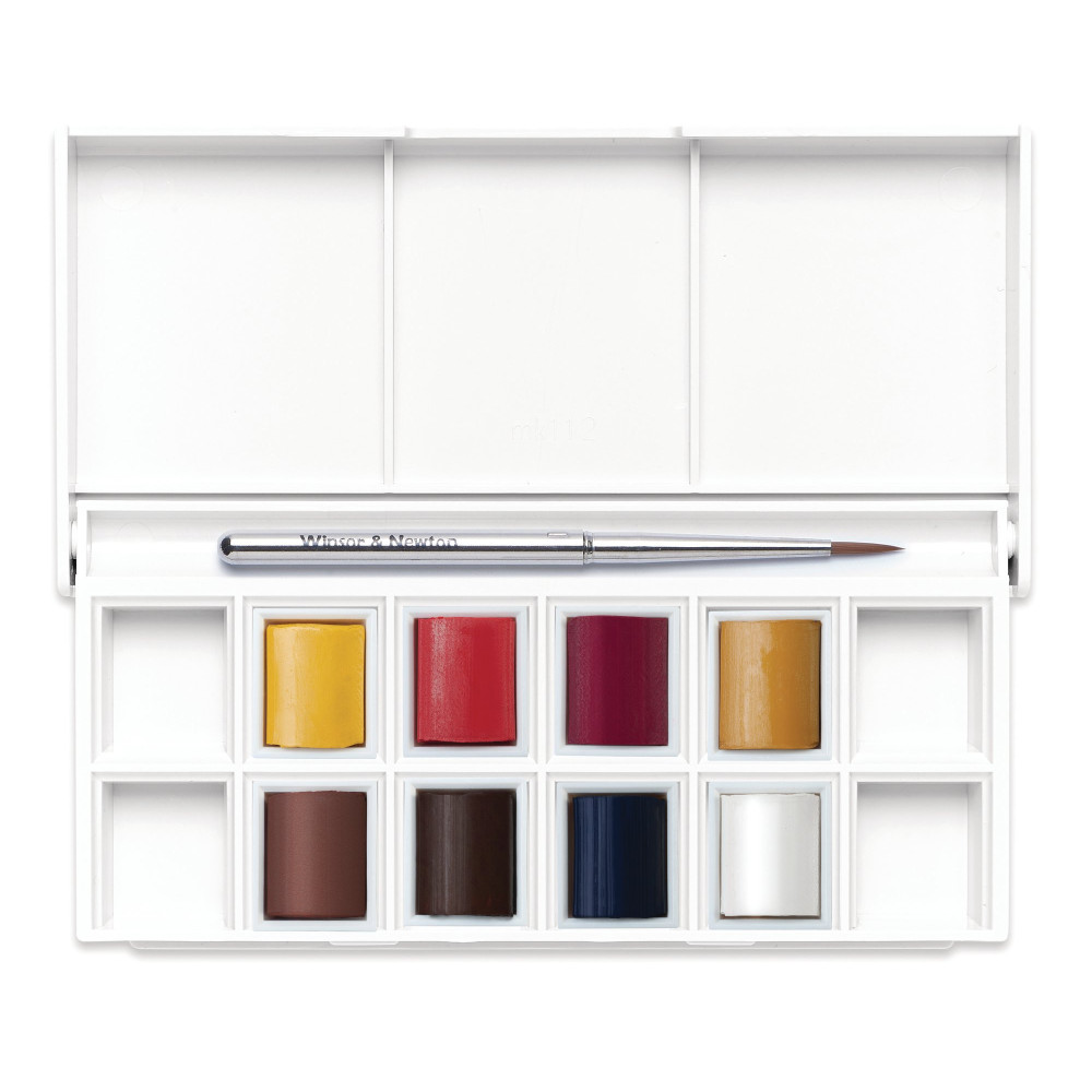 Set of Portrait Cotman Watercolors Pocket - Winsor & Newton - 8 colors