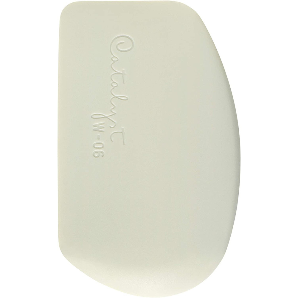 Silicone palette knife Catalyst Wedge - Princeton - white, no. 06