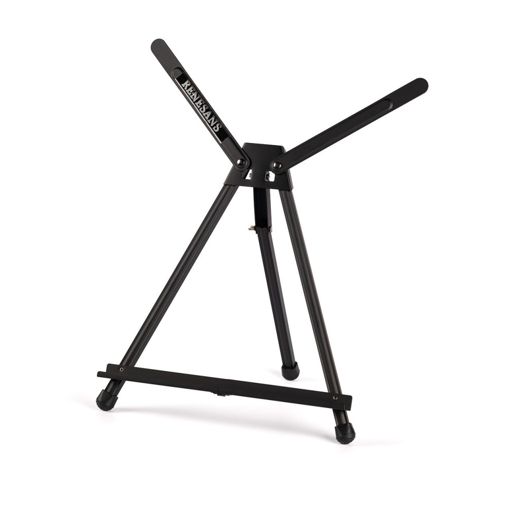 Aluminium table easel with case - Renesans - black 40 cm