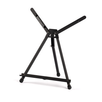 Sztaluga stołowa, aluminiowa z pokrowcem - Renesans - czarna 40 cm