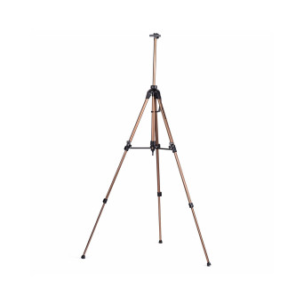 Aluminium easel with case - Renesans - rose gold 160 cm