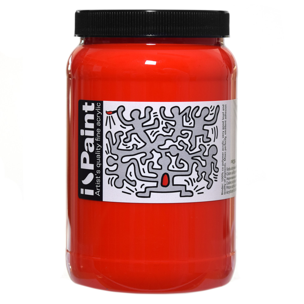 Acrylic paint I-Paint - Renesans - 06, Carmine, 500 ml